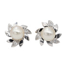 Boucles d'oreilles Or blanc Diamant - Castafiore