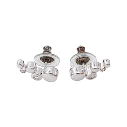 Boucles d'oreilles Or blanc Diamant - Castafiore