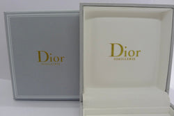 Boucles d'oreilles or blanc Dior Coquines - Castafiore