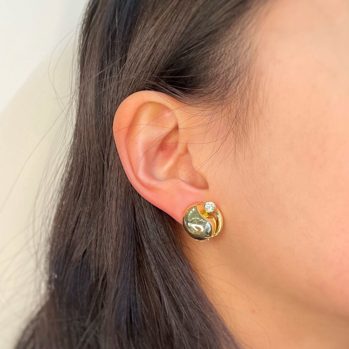 Boucles d'oreilles - Or & Diamants - Castafiore