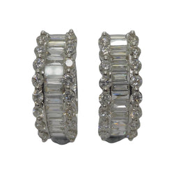 Boucles d'oreilles or et diamants 2 ct - Castafiore