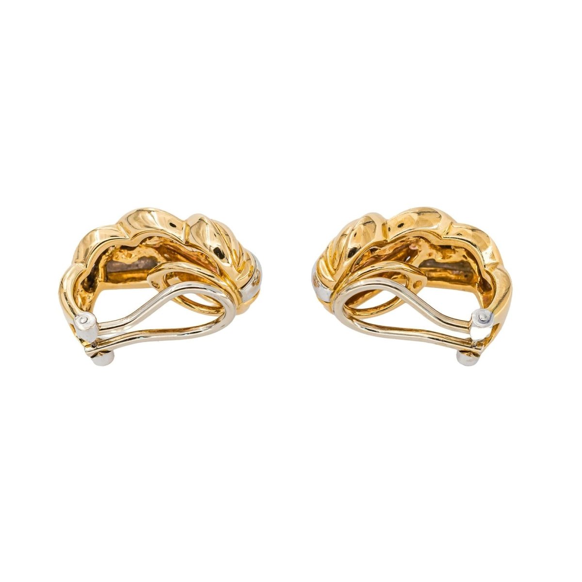 Boucles d'oreilles Or jaune - Castafiore