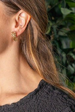 Boucles d'oreilles Or jaune - Castafiore