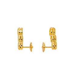 Boucles d'oreilles Or jaune Diamant - Castafiore