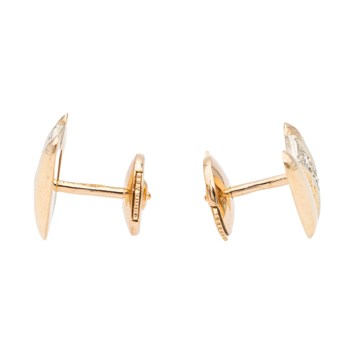 Boucles d'oreilles Or jaune Diamant - Castafiore