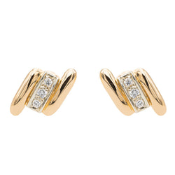 Boucles d'oreilles Or jaune Diamant - Castafiore