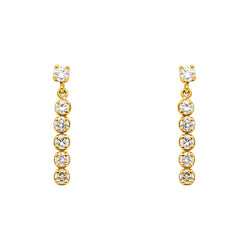 Boucles d'oreilles Or jaune Diamant - Castafiore