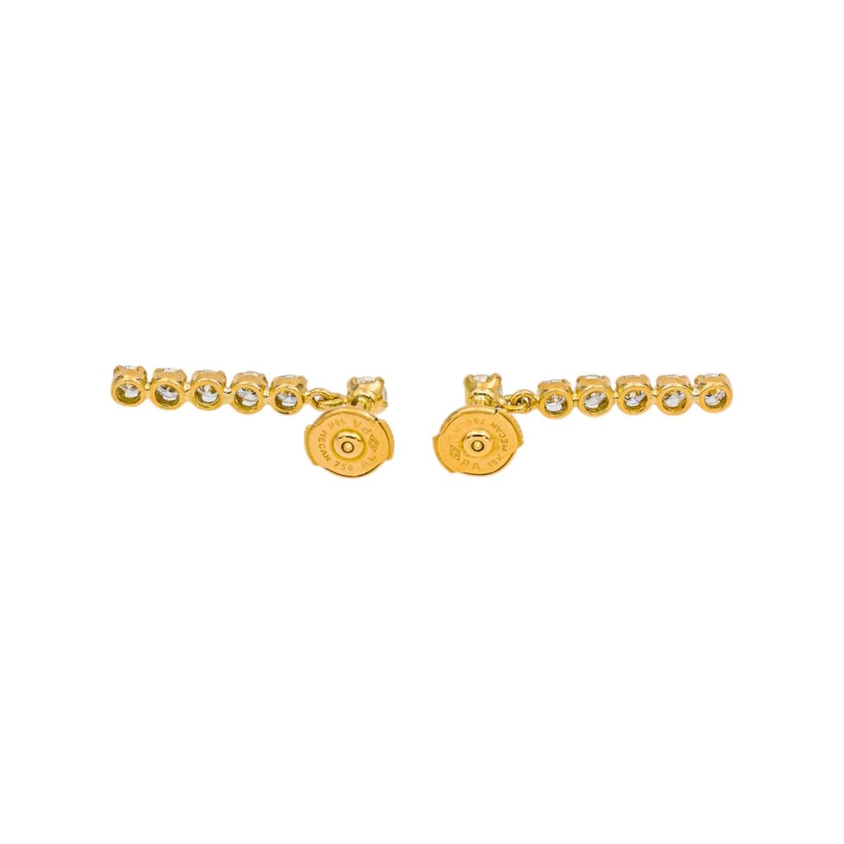 Boucles d'oreilles Or jaune Diamant - Castafiore