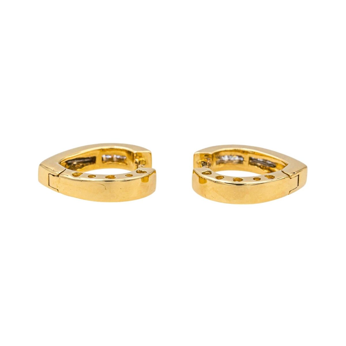 Boucles d'oreilles Or jaune Diamant - Castafiore