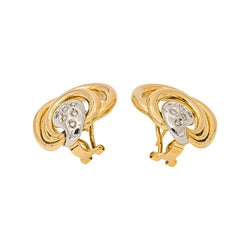 Boucles d'oreilles Or jaune Diamant - Castafiore