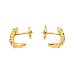 Boucles d'oreilles Or jaune Diamant - Castafiore