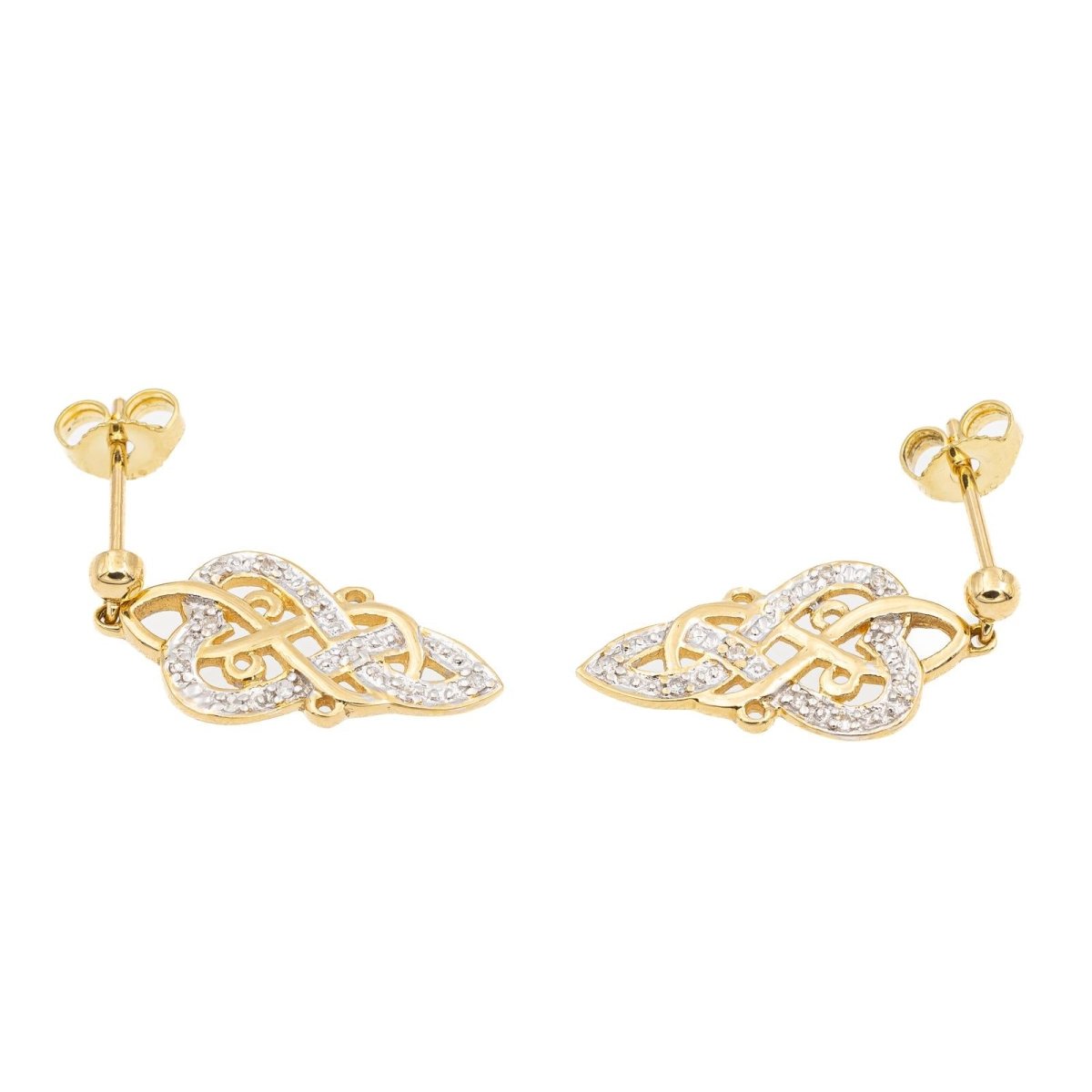Boucles d'oreilles Or jaune Diamant - Castafiore