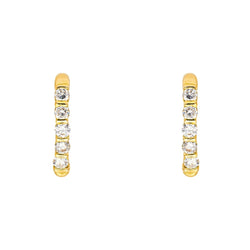 Boucles d'oreilles Or jaune Diamant - Castafiore