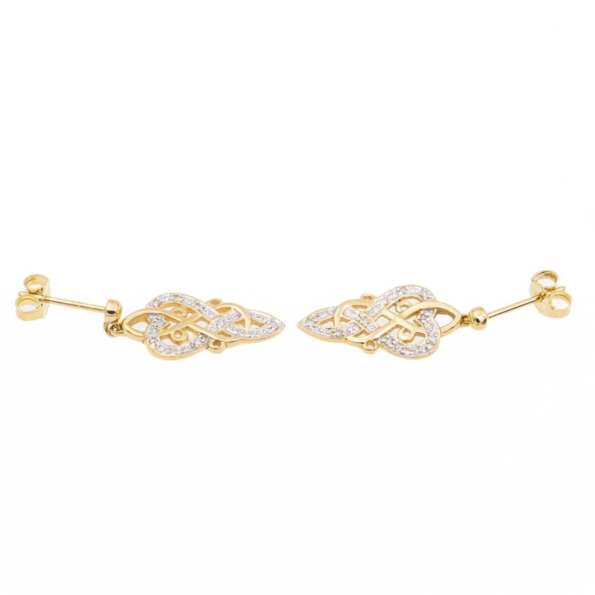 Boucles d'oreilles Or jaune Diamant - Castafiore