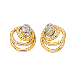 Boucles d'oreilles Or jaune Diamant - Castafiore