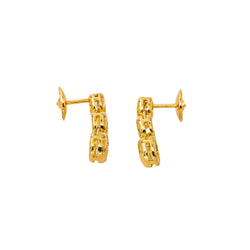 Boucles d'oreilles Or jaune Diamant - Castafiore