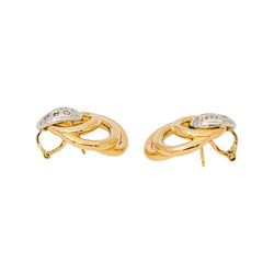 Boucles d'oreilles Or jaune Diamant - Castafiore