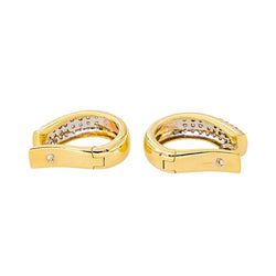 Boucles d'oreilles Or jaune Diamant - Castafiore