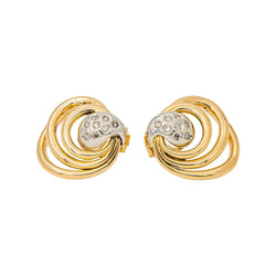Boucles d'oreilles Or jaune Diamant - Castafiore