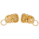 Boucles d'oreilles Or jaune Diamant - Castafiore