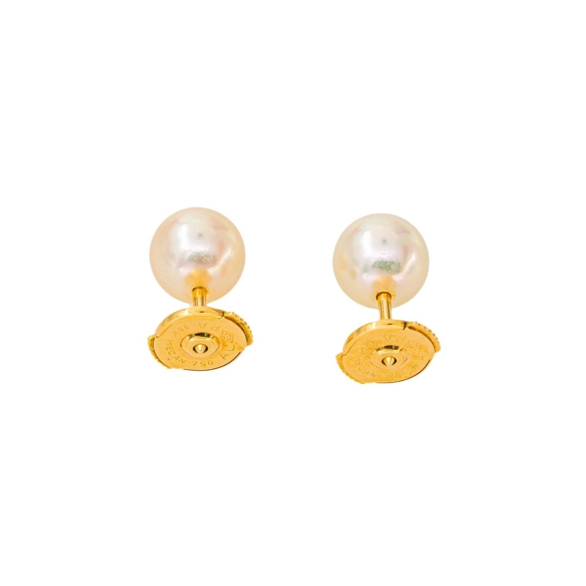 Boucles d'oreilles Or jaune Perle - Castafiore