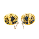 Boucles d'oreilles Or jaune Saphir - Castafiore