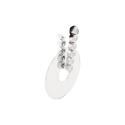 Earrings CHAUMET, "Boréal", in white gold 750/000 and diamonds.