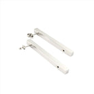 Boucles d'oreilles Pendantes en or blanc et diamants - Castafiore