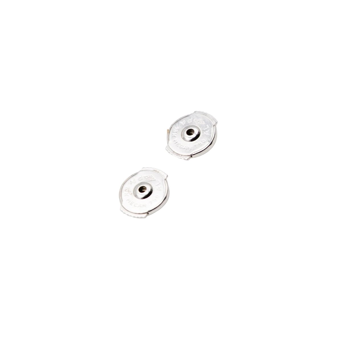 Boucles d'oreilles Pendantes en or blanc, perles et diamants