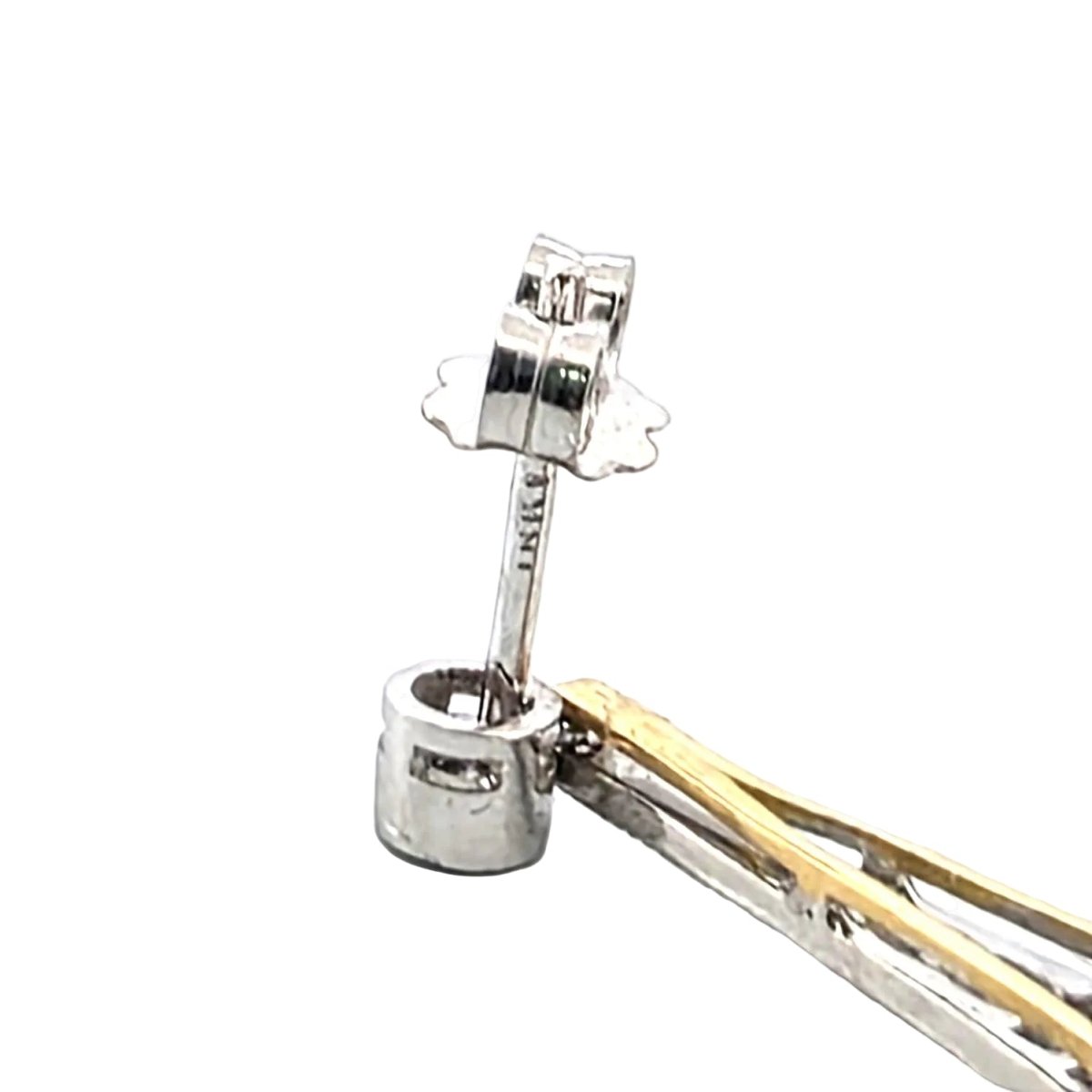 Boucles d'oreilles Pendantes en or blanc, saphirs et diamants - Castafiore