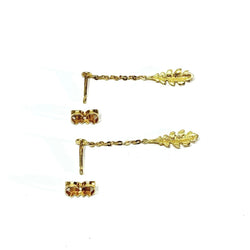 Boucles d'oreilles Pendantes en or jaune - Castafiore