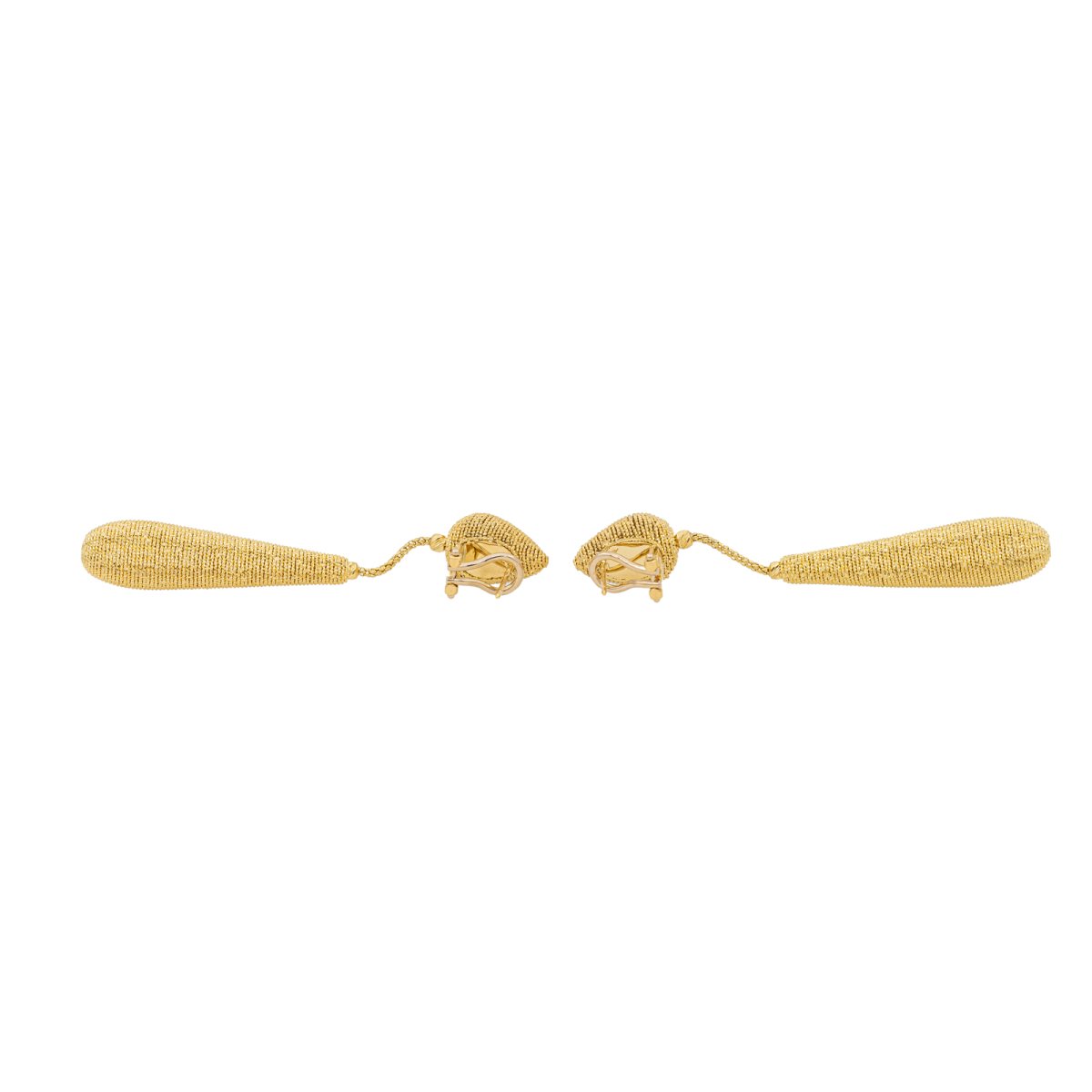 Boucles d'oreilles Pendantes en Or jaune - Castafiore