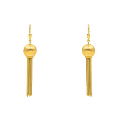Boucles d'oreilles Pendantes en or jaune - Castafiore