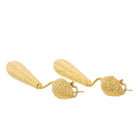 Boucles d'oreilles Pendantes en Or jaune - Castafiore