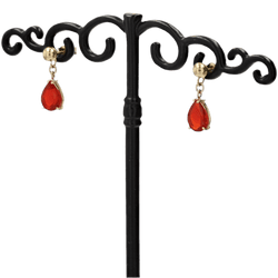 Boucles d'oreilles Pendantes en or jaune et opales - Castafiore