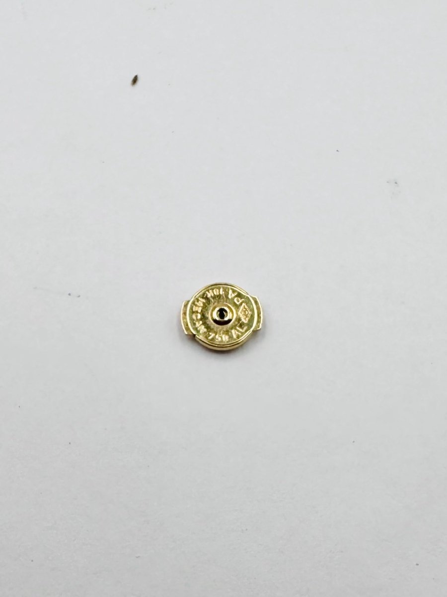 Boucles d'oreilles Pendantes FRED "Baie des Anges" en or jaune, perles et diamants - Castafiore
