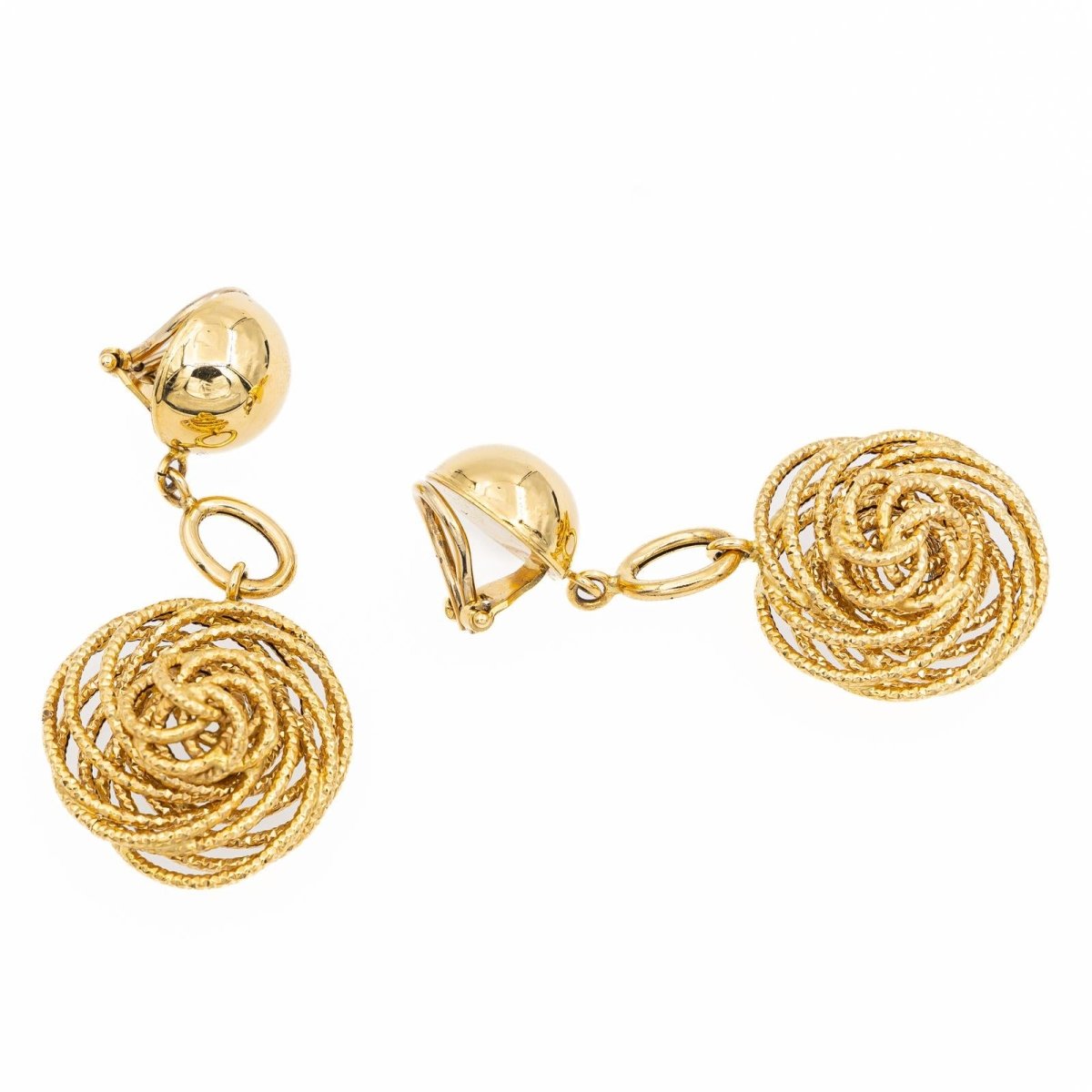 Boucles d'oreilles Pendantes Or jaune - Castafiore