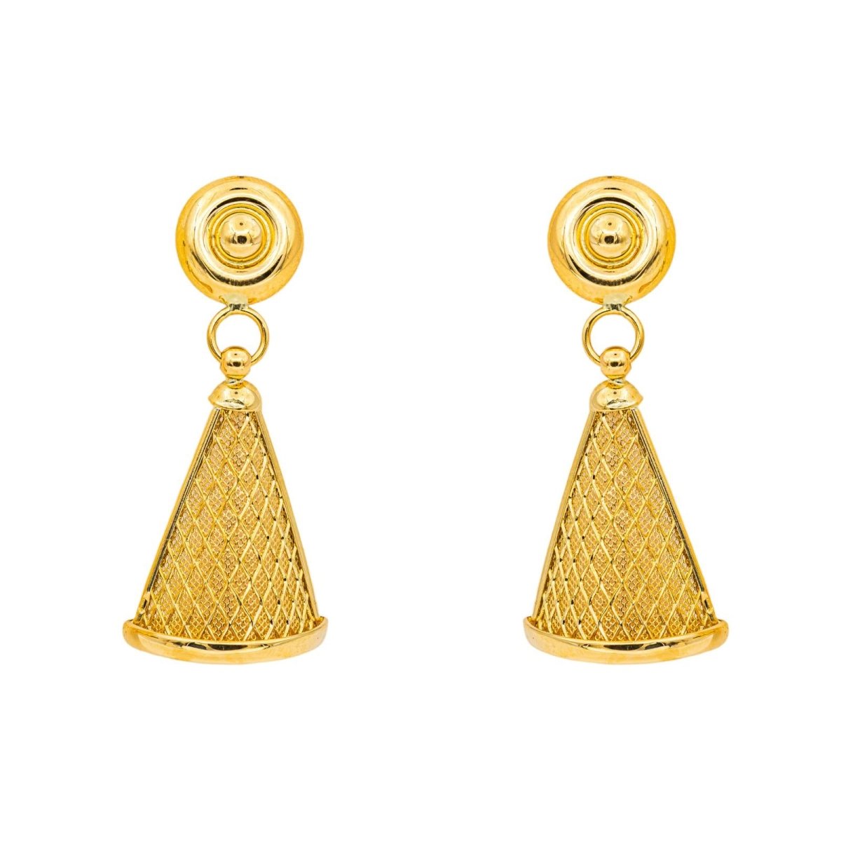 Boucles d'oreilles Pendantes Or jaune - Castafiore