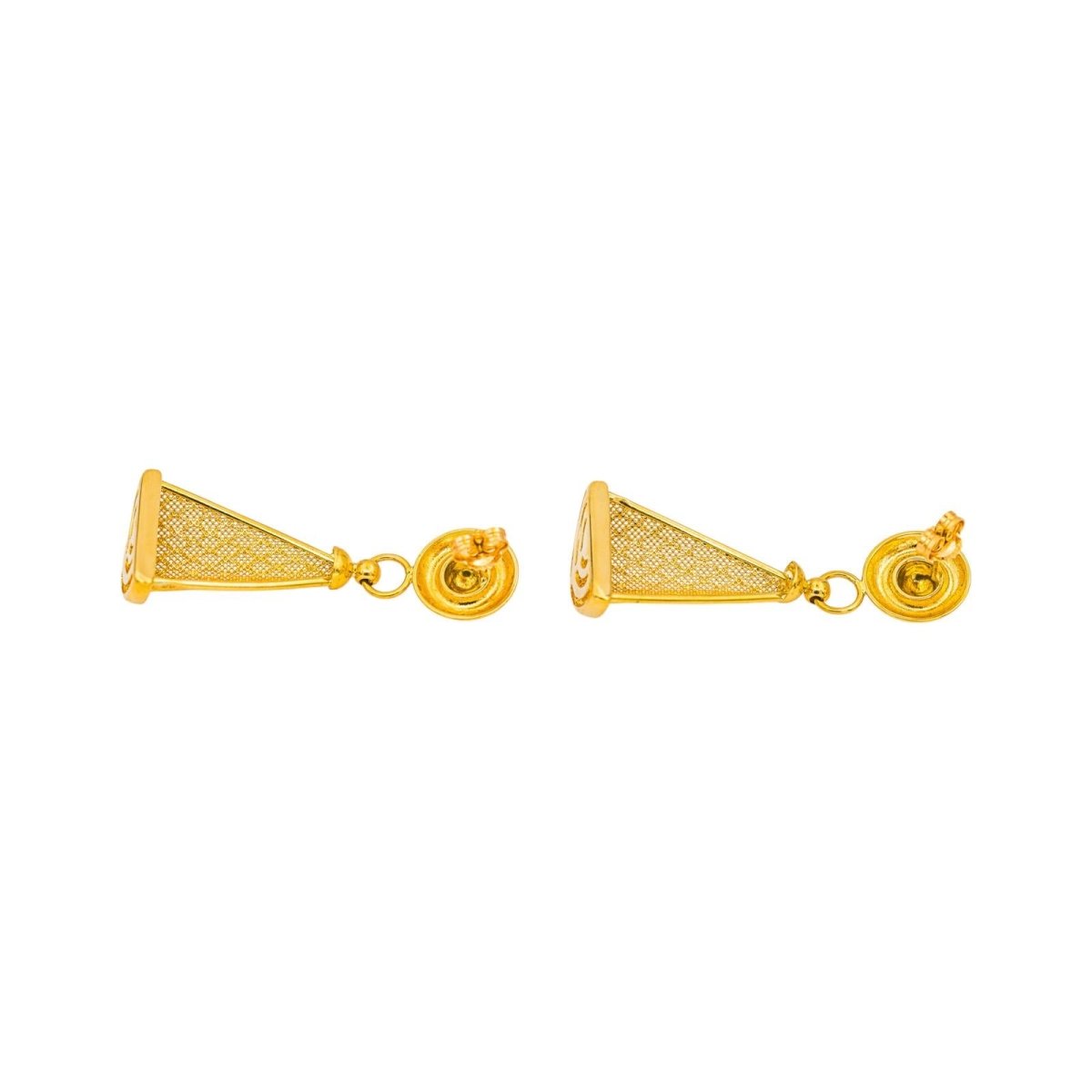 Boucles d'oreilles Pendantes Or jaune - Castafiore