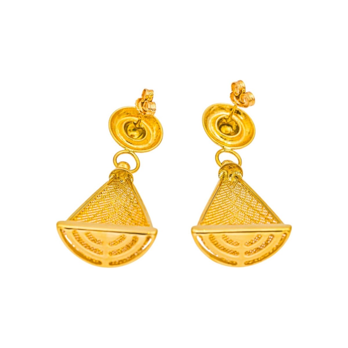 Boucles d'oreilles Pendantes Or jaune - Castafiore