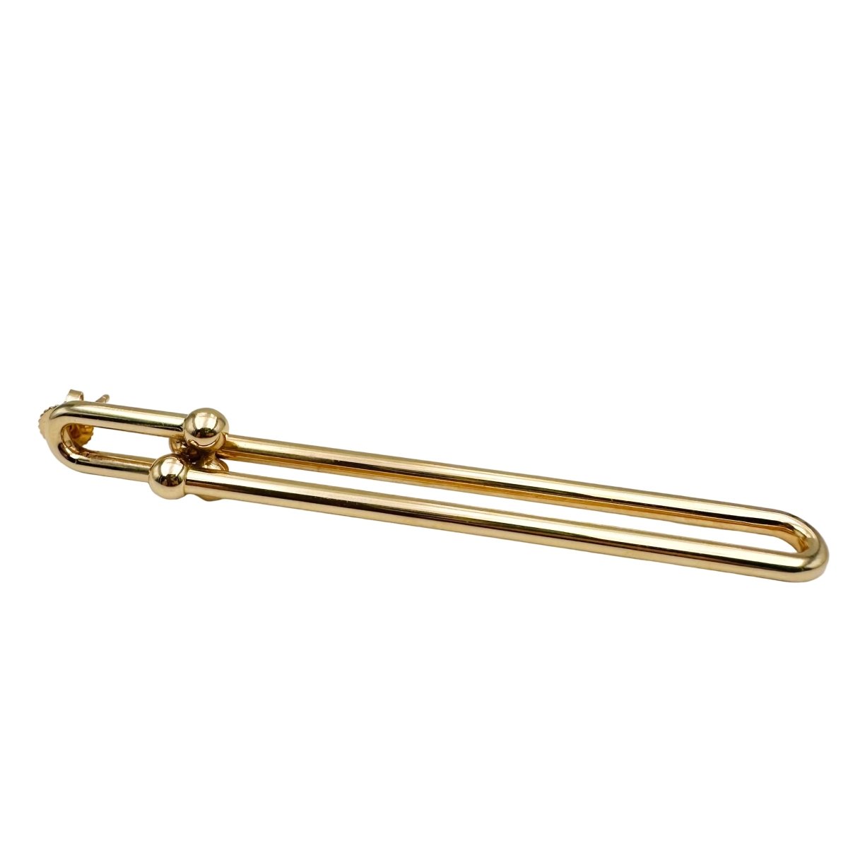 Boucles d'oreilles Pendantes TIFFANY & CO. "HardWear" en or rose - Castafiore
