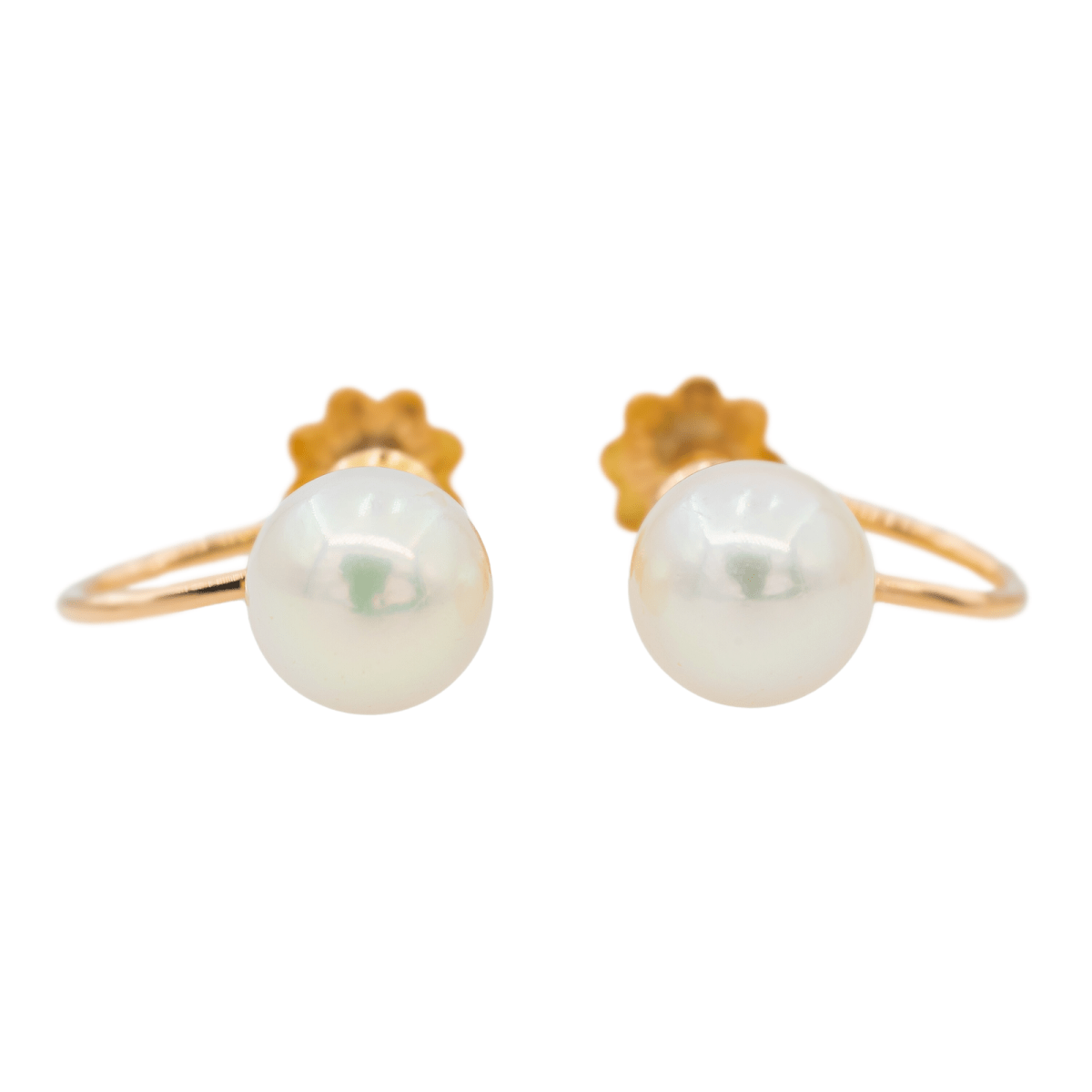 Boucles d'oreilles Perle Or rose Perle - Castafiore