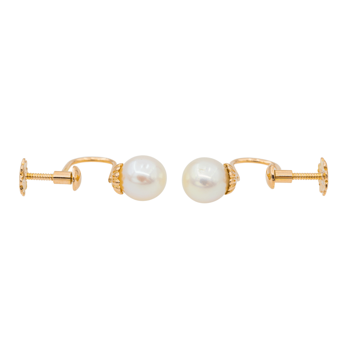 Boucles d'oreilles Perle Or rose Perle - Castafiore