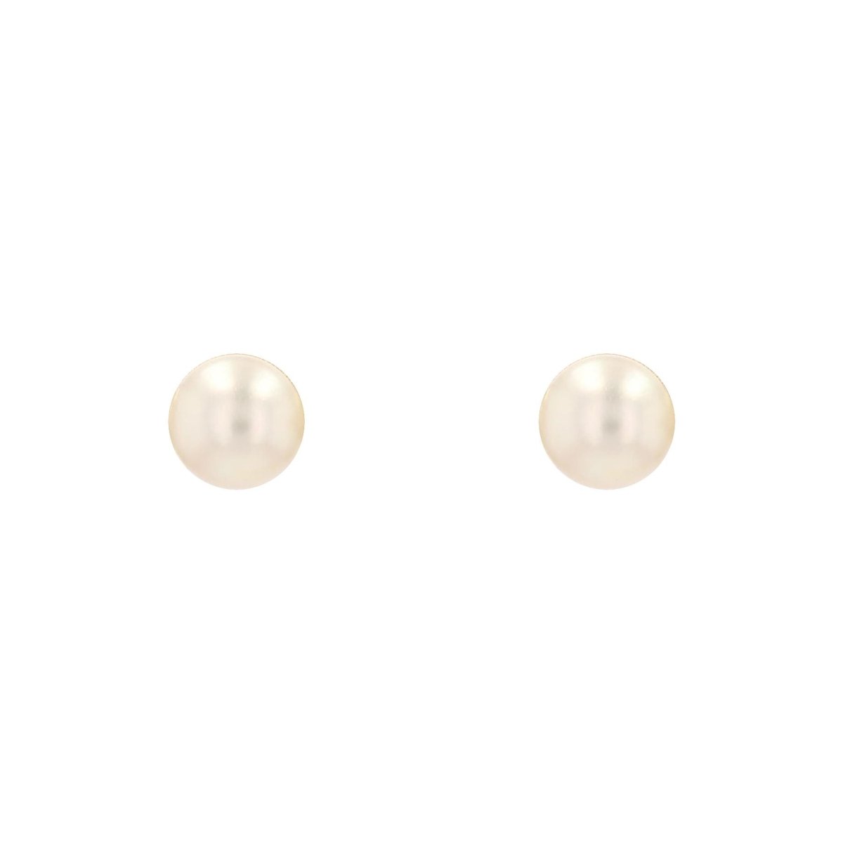 Boucles d'oreilles perles de culture en or jaune - Castafiore