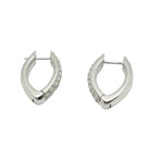 Boucles d'oreilles POMELLATO en or blanc et diamants - Castafiore