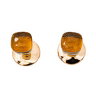 Boucles d'oreilles POMELLATO "Nudo" en Or jaune et Citrine - Castafiore