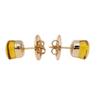 Boucles d'oreilles POMELLATO "Nudo" en Or jaune et Citrine - Castafiore