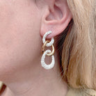 Boucles d'oreilles POMELLATO "Tango" en or rose et diamants - Castafiore