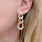 Boucles d'oreilles POMELLATO "Tango" en or rose et diamants - Castafiore