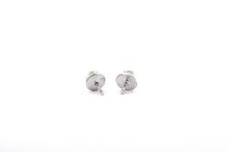 Boucles d’oreilles puces diamants extra blanc en or 18k - Castafiore